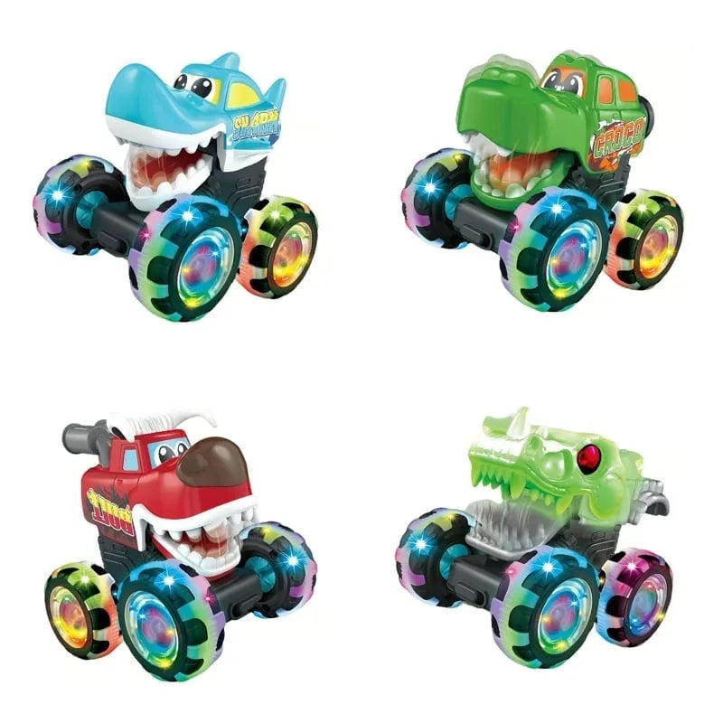 ⚡ MegaBeast™ Light-Up Monster Truck – The Ultimate Stunt Racing Toy