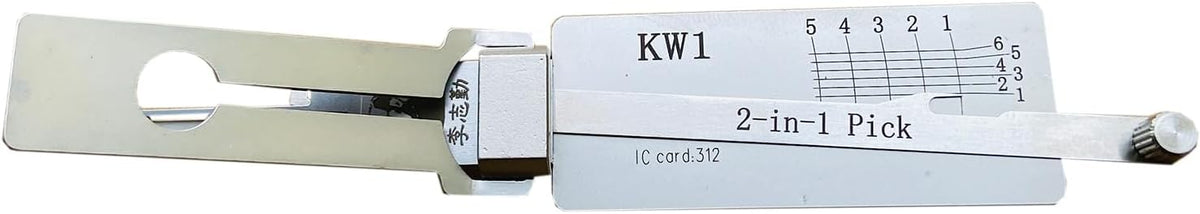 π Lishi KW1 2-in-1 Lock Pick & Decoder Tool π | Professional Locksmith Fast Opener π οΈ | Civil Door Lock Tool