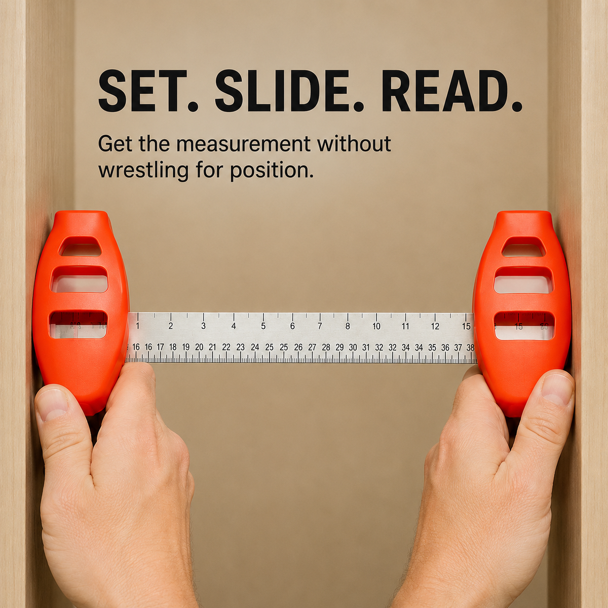🎯3-in-1 Picture Hanging Tool – Magnetic Level & Nail Guide for Perfect Wall Decor