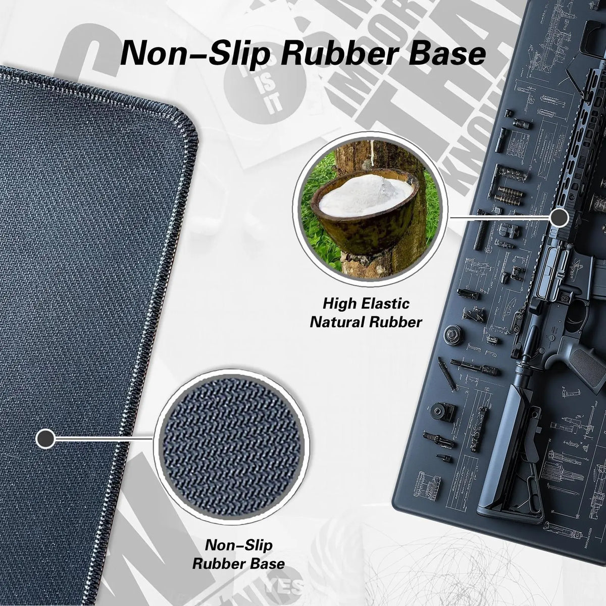 π±οΈ Decorative Mouse Pad β Non-Slip & Washable
