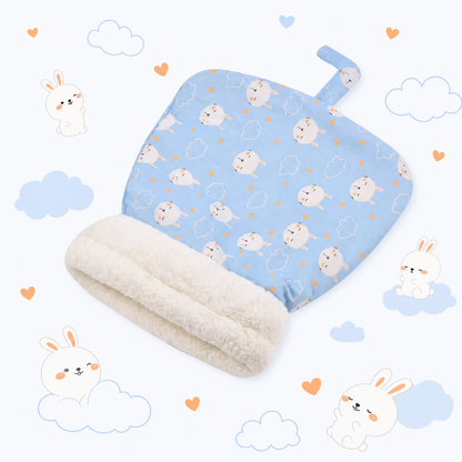 🐾 CozyPaw™ Plush Pet Sleeping Bag – Warm & Cozy Cat Bed