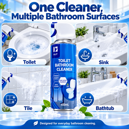 🚿 FoamBlitz™ Toilet & Bathroom Cleaner – Powerful Foaming Spray for Deep Cleaning & Freshness