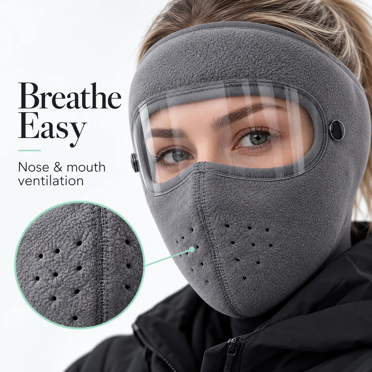 ❄️ Thermal Balaclava with Detachable Shield