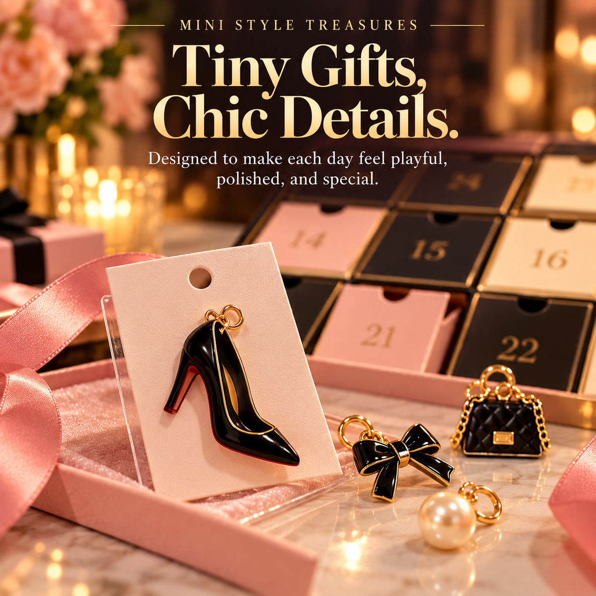 🎁 24-Day Fashion Advent Calendar – Luxury Style Surprises ✨