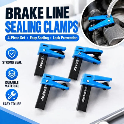 🔧 Brake Fluid Line Plug & Clamp – Handy Automotive Repair Tool
