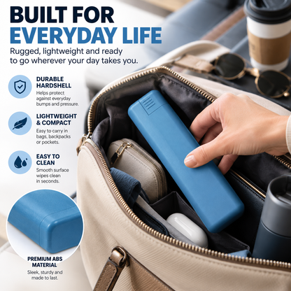 💉 HOT SALE | Hardshell Insulin Pen Case – Compact Pen & Needle Organizer for Daily Carry, Work & Travel