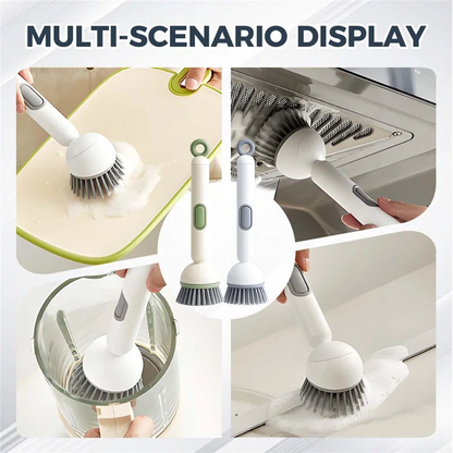 🧽 6-Angle Soap Dispensing Brush