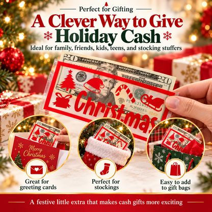 MerryCash™ Christmas Money Holder – The Cutest Way to Gift Cash This Christmas