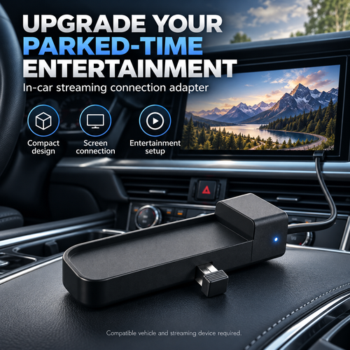 🚗 StreamDrive™ Car Streaming Adapter – Seamless In-Car Entertainment