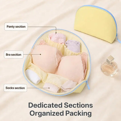 ✨ Travel Lingerie Organizer Bag – Keep Bras, Panties & Socks Neatly Organized Anywhere