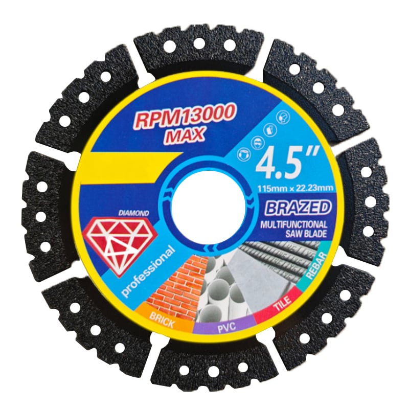 4.5' Multi-Material Diamond Cutting Blade 💎 – Heavy-Duty Saw Disc
