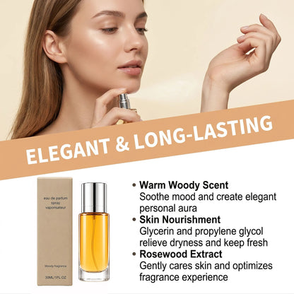 ✨Woody Scent Eau De Parfum🌿Elegant Natural Long‑Lasting Fragrance