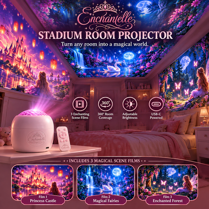 Magical room projector with fantasy scene films - product image 1