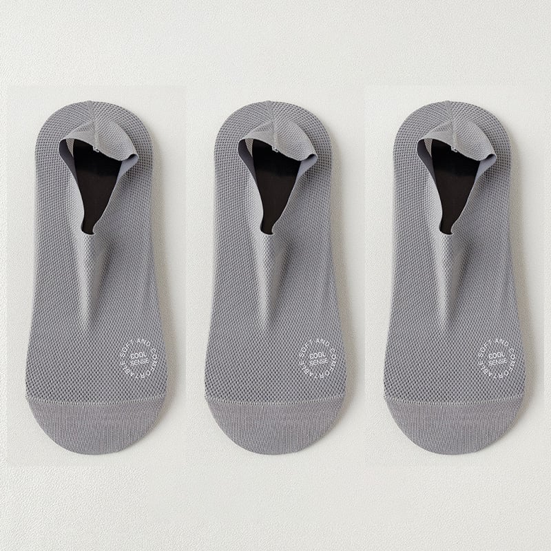 🔥6-Pair Invisible Grip Socks Pack 🧦 – Breathable Low-Cut Anti-Slip Sweat-Absorbing Design