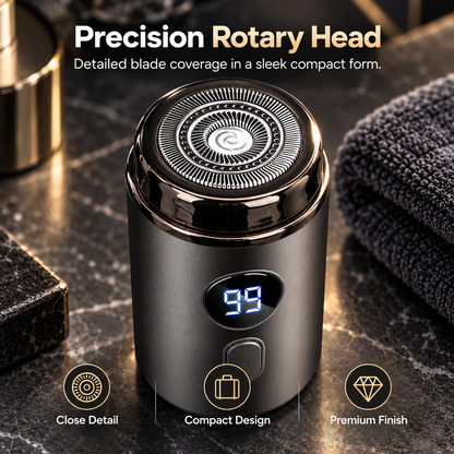 Mini portable electric shaver