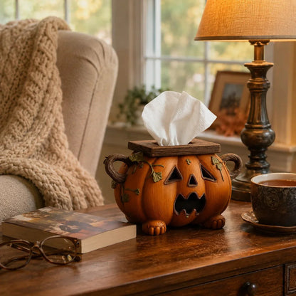 🎃🧻Pumpkin Tissue Box Cover