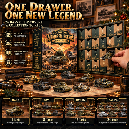 Miniature tank collection gift idea
