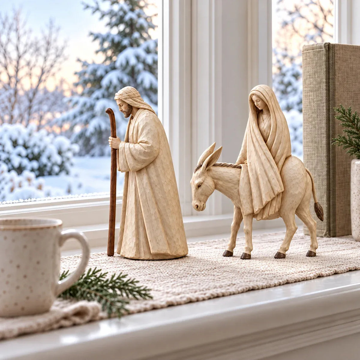 ✝️Bethlehem Blessings™ Nativity Figurine Set – Celebrate the True Meaning of Christmas
