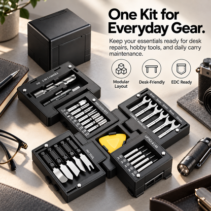 🛠️ FixCube Pro™ Precision Repair Kit – All-in-One Modular Tool Set for Everyday Repairs