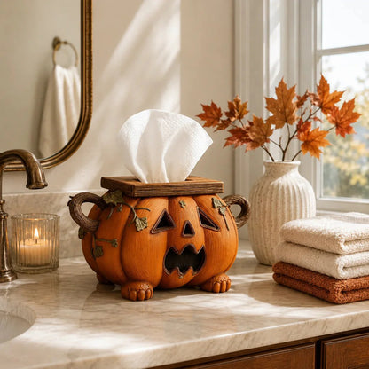🎃🧻Pumpkin Tissue Box Cover