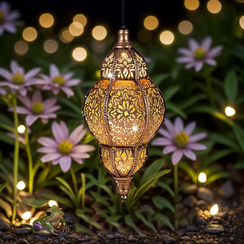 ✨ DesertGlow™ Moroccan Solar Lantern