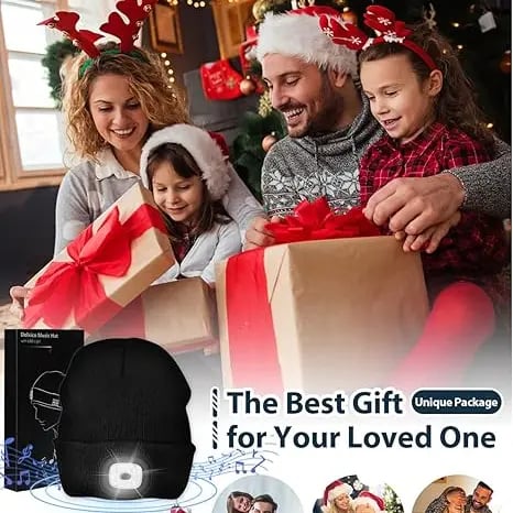 Bluetooth LED Beanie Hat