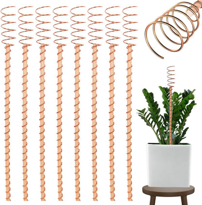 Electroculture Plant Stakes 8 Pack | Enhance Plant Growth with Natural Energy