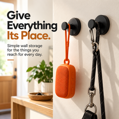 Minimalist Wall Hooks – Modern Wall-Mounted Storage Hooks for Home Organization