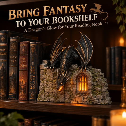 Dragon Castle Mist Humidifier ✨ Fantasy Desk Decor