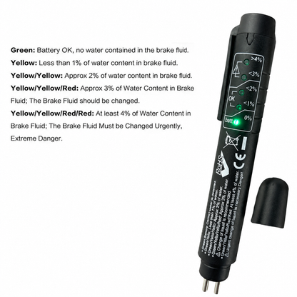 🚗 Portable Brake‑Fluid Tester Pen for DOT 3 / DOT 4 / DOT5