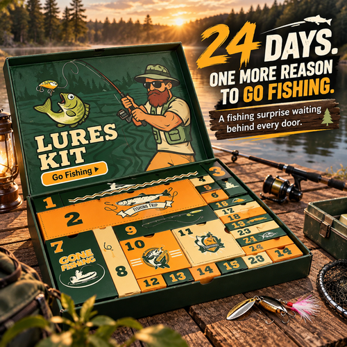 Fishing Advent Box – 24 Days of Lure Surprises