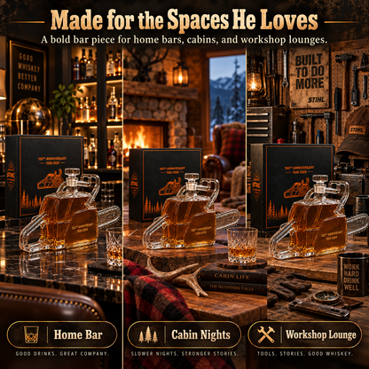 100th Anniversary Whiskey Bottle