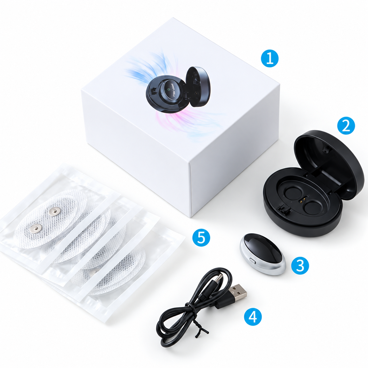 😴QuietRest™ Smart Sleep Support Wearable – Rechargeable Comfort for More Peaceful Nights