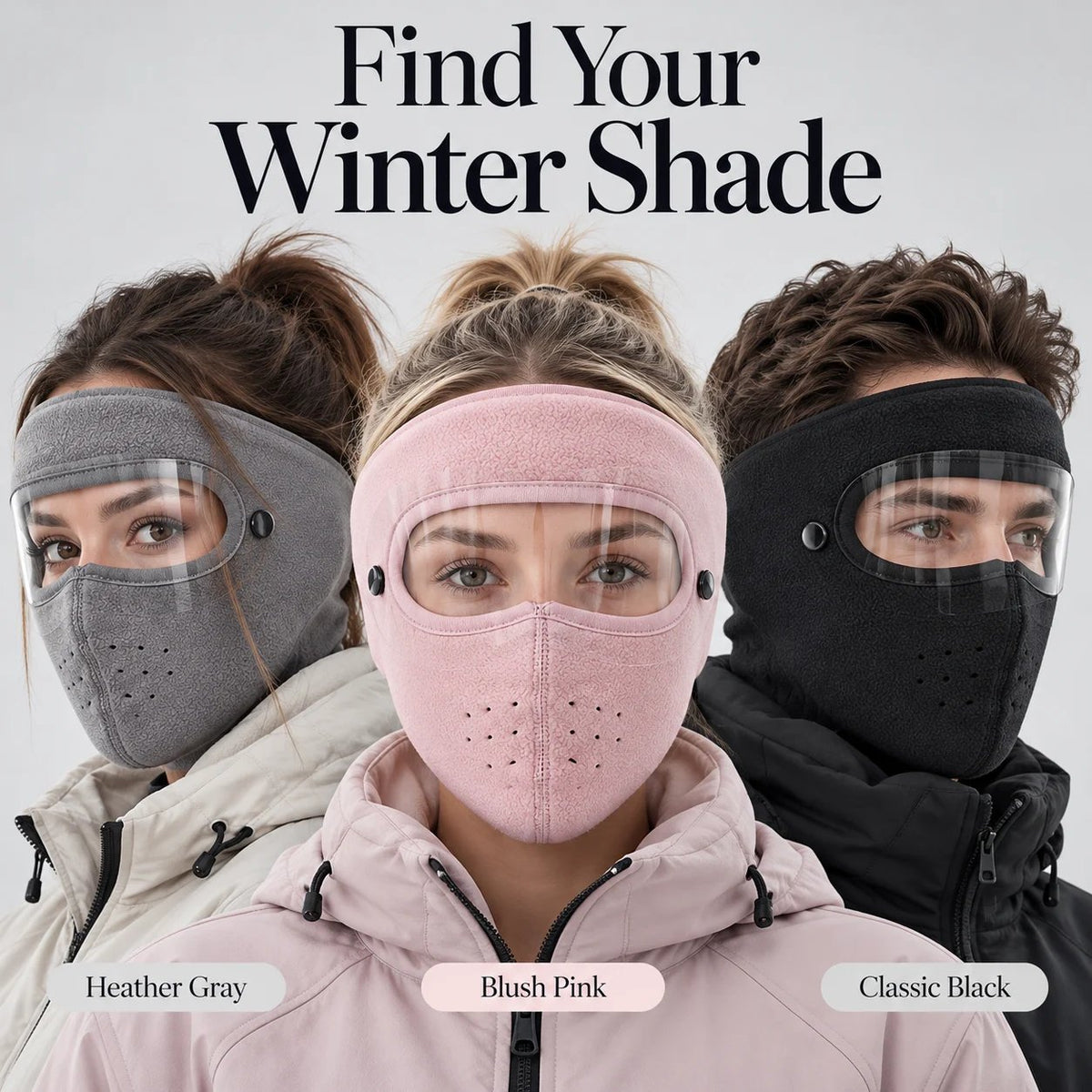 ❄️ Thermal Balaclava with Detachable Shield