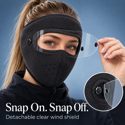 ❄️ Thermal Balaclava with Detachable Shield