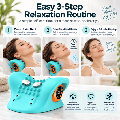 NeckEase Pro™ Smart Neck Massager ⭐⭐⭐⭐⭐