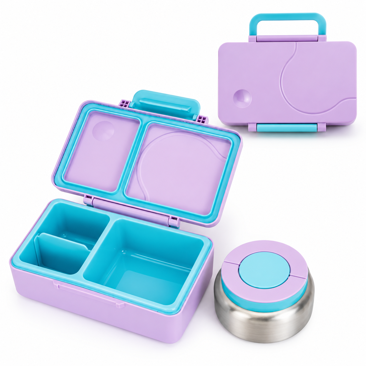 FreshMate purple bento lunch box