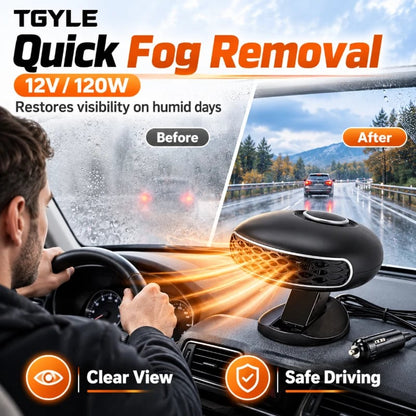 🥶🚗 Foggy Windshield? Meet Your Winter Car Essential! 🔥