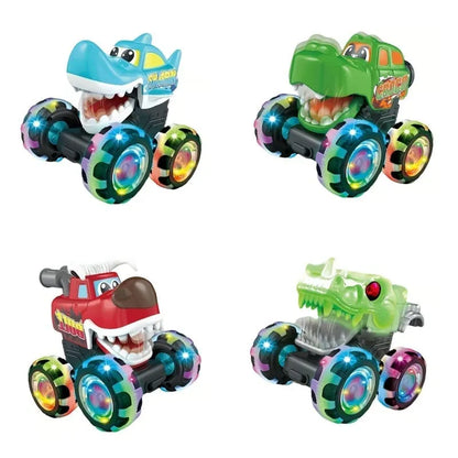 ⚡ MegaBeast™ Light-Up Monster Truck – The Ultimate Stunt Racing Toy