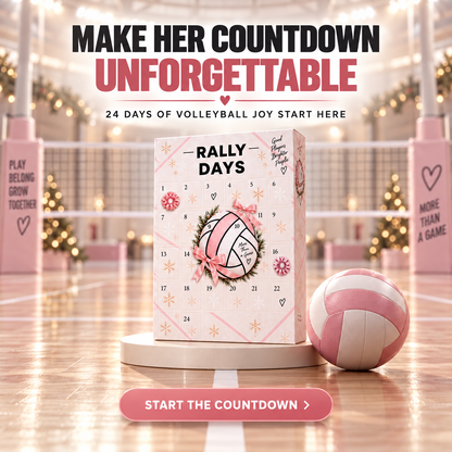 🏐 24-Day Volleyball Advent Calendar – Daily Surprise Gift for Volleyball Girls