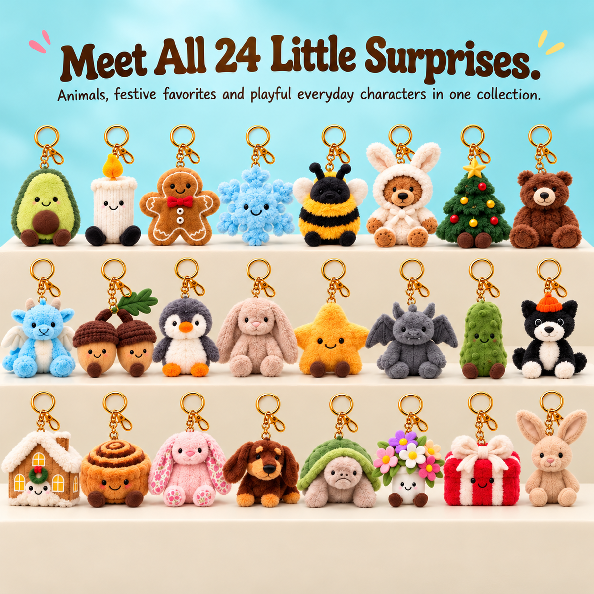 JELLYADVENT™ 24-DAY PLUSH ADVENT CALENDAR