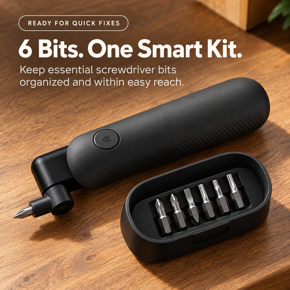 🔧 Mini Cordless Screwdriver Kit – Easy DIY Repairs ⚡