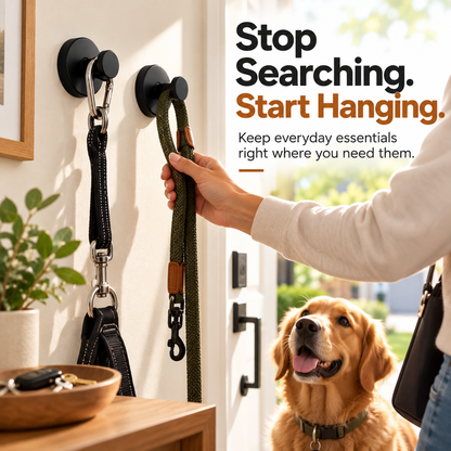 Minimalist Wall Hooks – Modern Wall-Mounted Storage Hooks for Home Organization