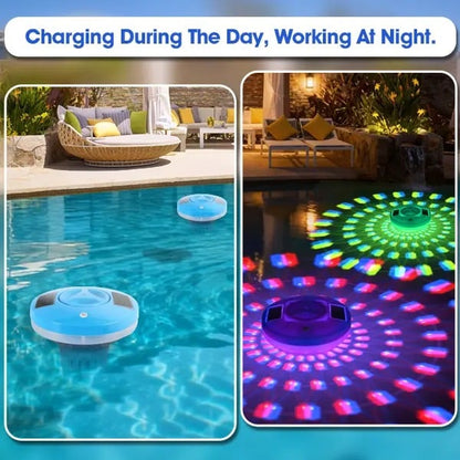 Solar LED Floating Pool Chlorine Dispenser