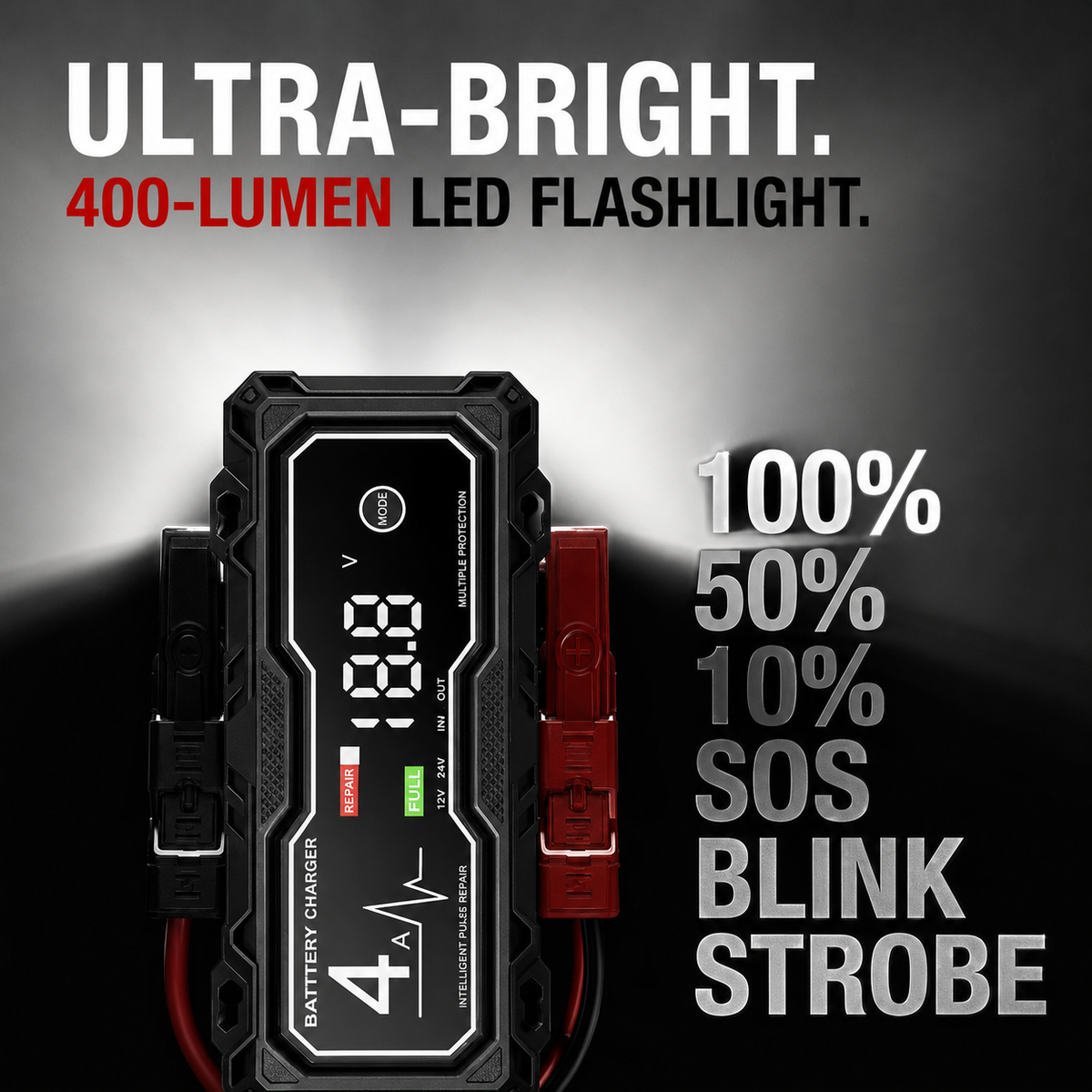 Portable car jump starter product image 3