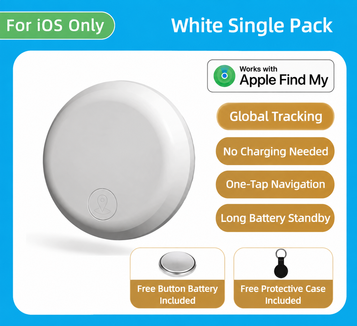 📡 TrackSnap™ Smart Item Finder – Small Tracker, Big Peace of Mind