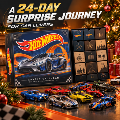 Hot Wheels™ 24-Day Racing Surprise Advent Calendar