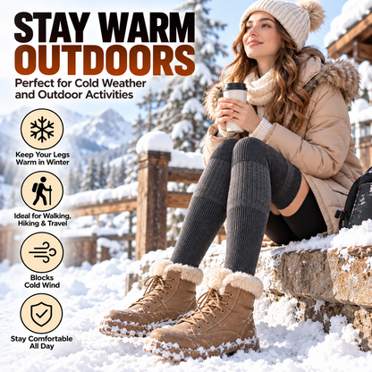 Cozy Ribbed Leg Warmers — Warmth Meets Everyday Comfort