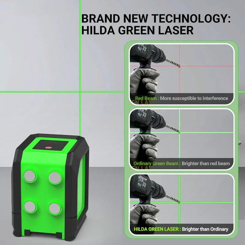 🎯LevelPro™ Self-Leveling Cross Line Laser – High-Precision Alignment Made Easy
