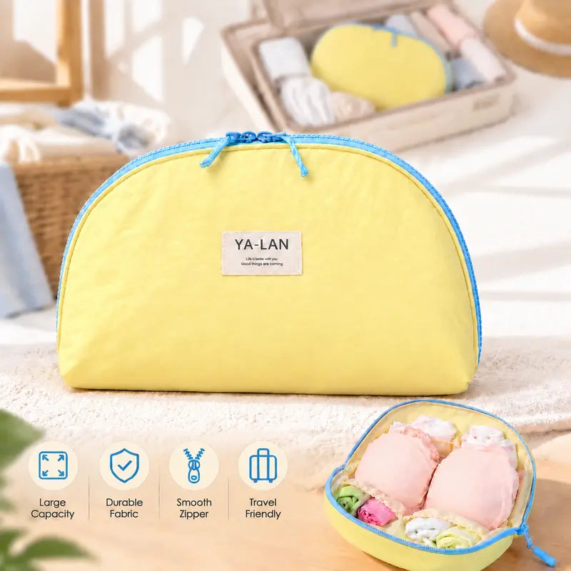 ✨ Travel Lingerie Organizer Bag – Keep Bras, Panties & Socks Neatly Organized Anywhere